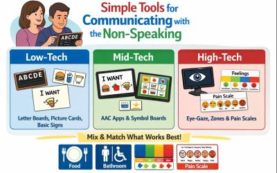 Simple Tools for Quickly Communicating with the Non-Speaking