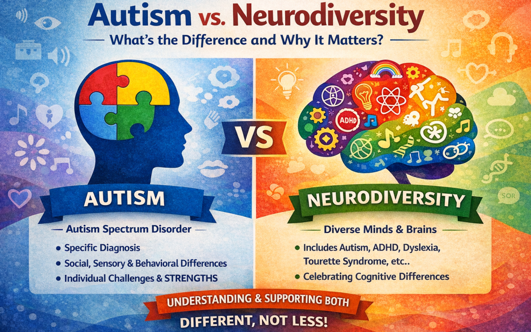 Autism vs. Neurodiversity – What’s the Difference and Why It Matters
