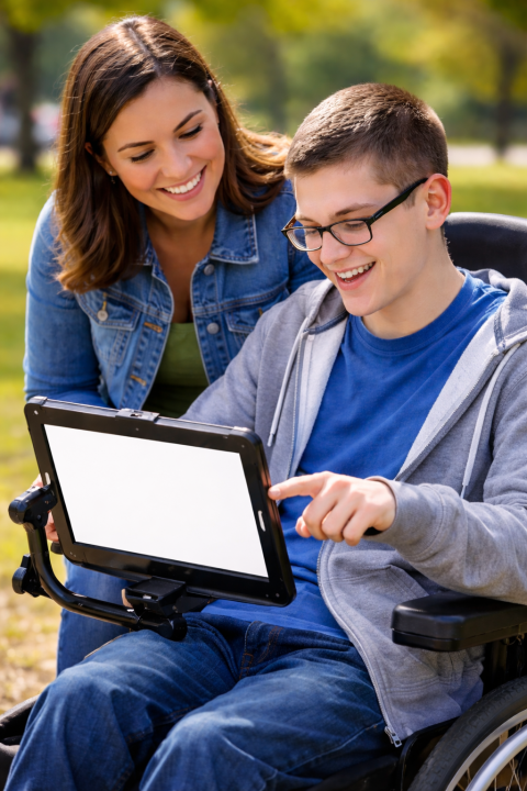 Someone Using Something Tips For Communicating with Someone Using AAC - JoyDew Foundation