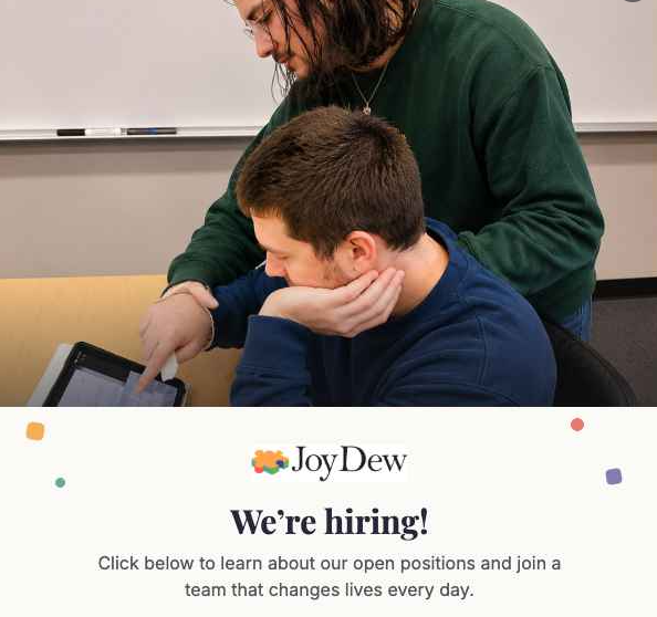 Looking for a career where your work has real purpose?